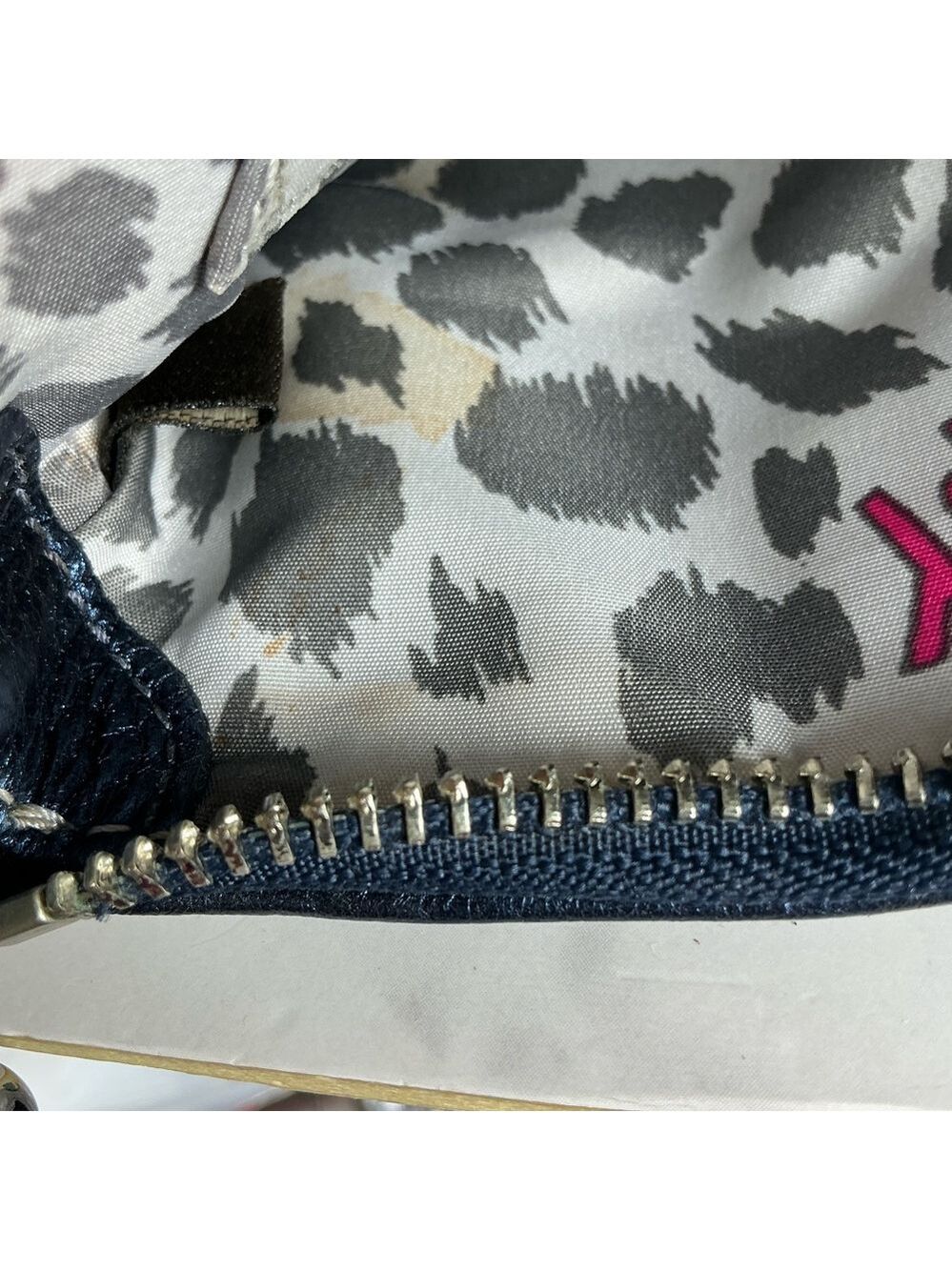 Coach Vintage Poppy Sequins Metallic Blue Sequin‎ Crossbody Bag - Picture 10 of 11